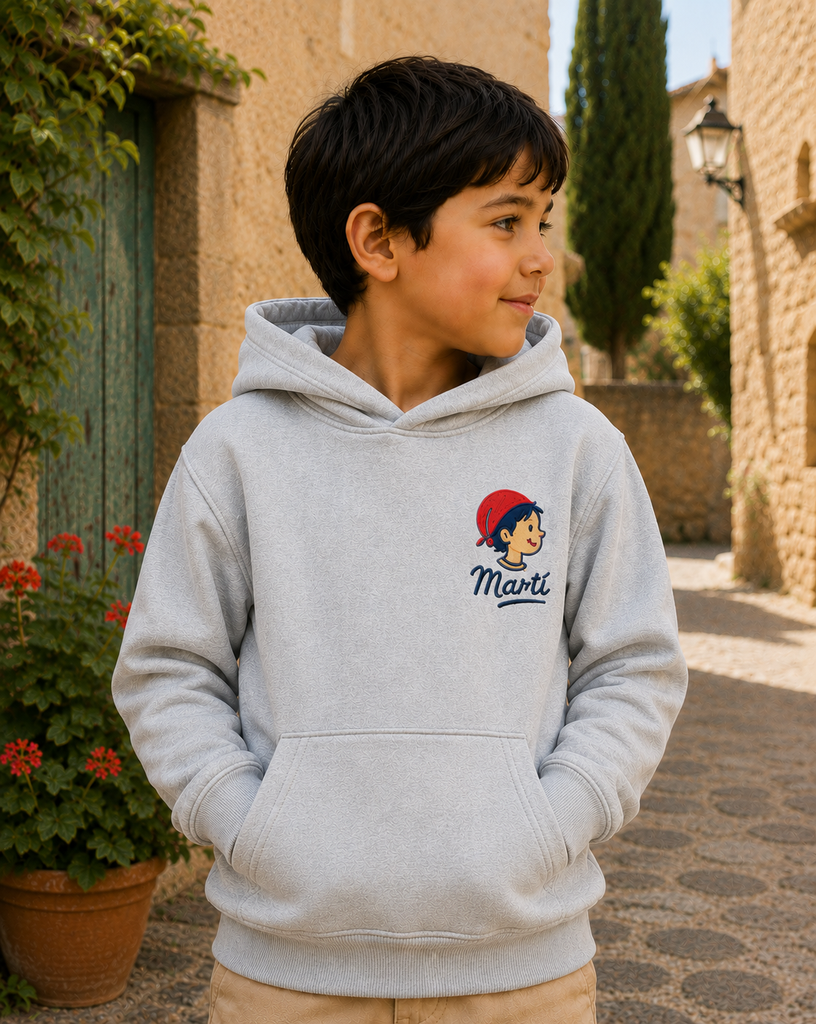 [s1sweat] Sudadera con capucha infantil – Colección Martí