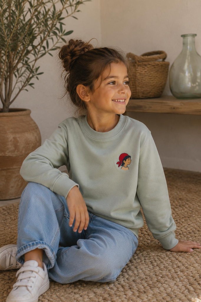 Sweat col rond enfant – Collection Petit Català