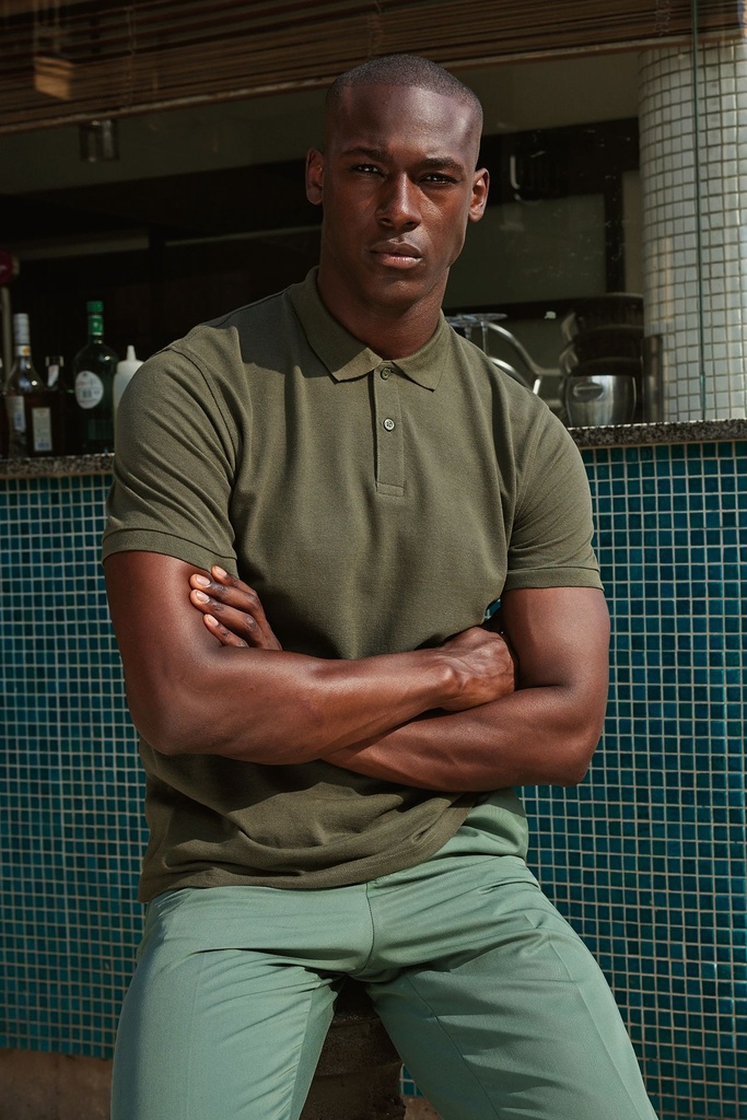 CGPM430- POLO B&C ORGANIQUE INSPIRE HOMME (Broderie)