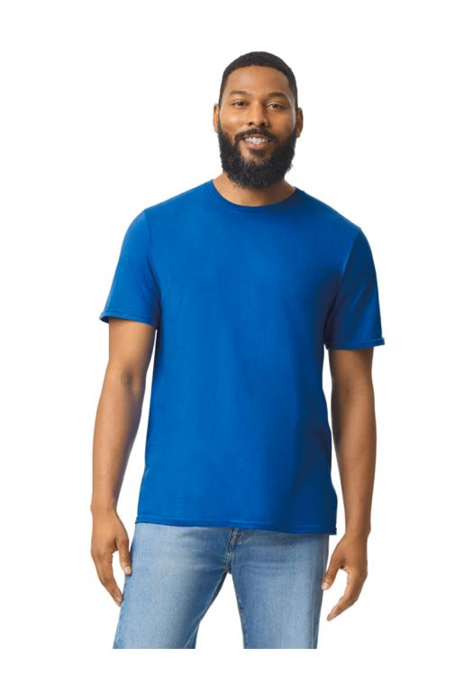 GI6400 - Camiseta GILDAN SoftStyle hombre (Rojo, S)