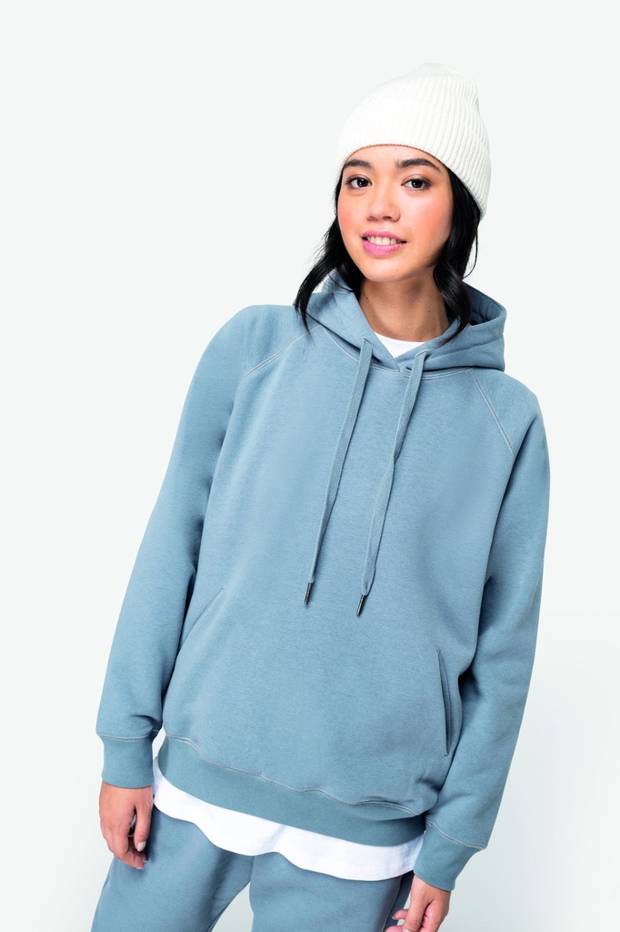 NS422 - Sweat à capuche éco-responsable femme (Negro, XS)