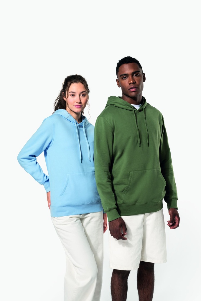 K4041 Sweat à capuche recyclé unisexe Kariban (Light Royal Blue, XS)