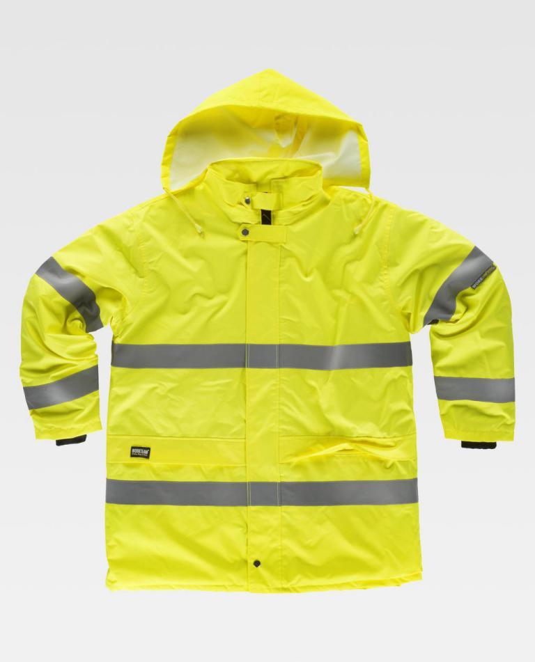 Parka impermeable de alta visibilidad Workteam C3200