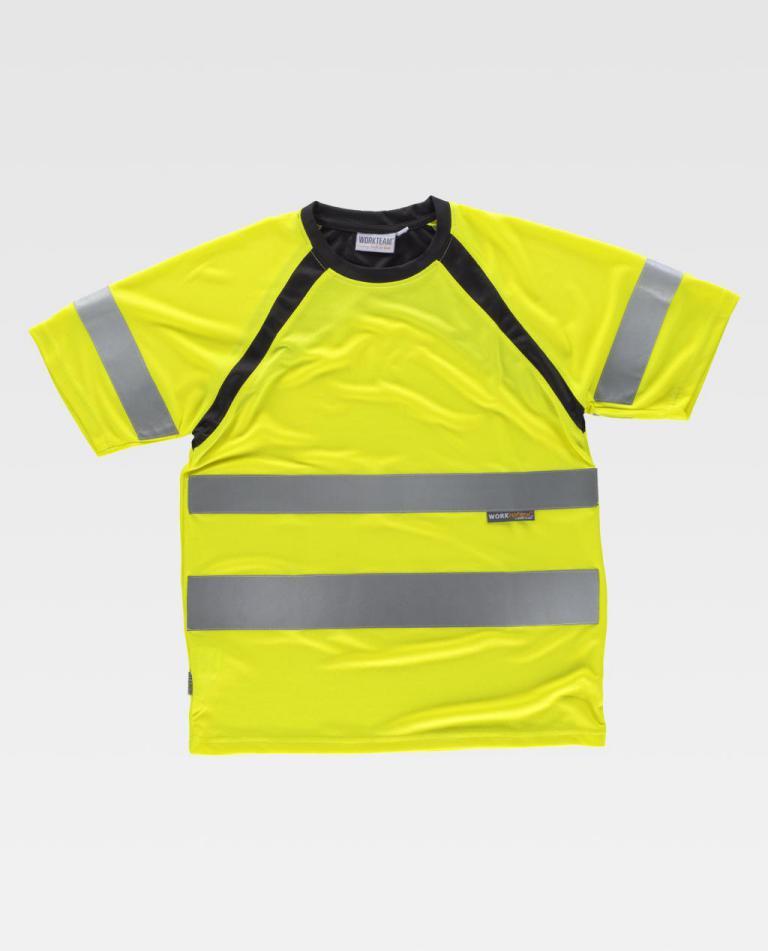 T-shirt haute visibilité manches raglan Workteam C2941