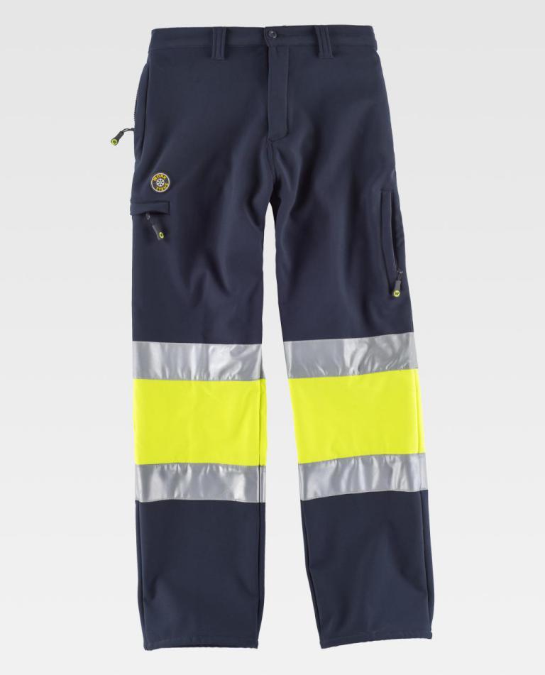 Pantalon softshell haute visibilité Workteam S9820