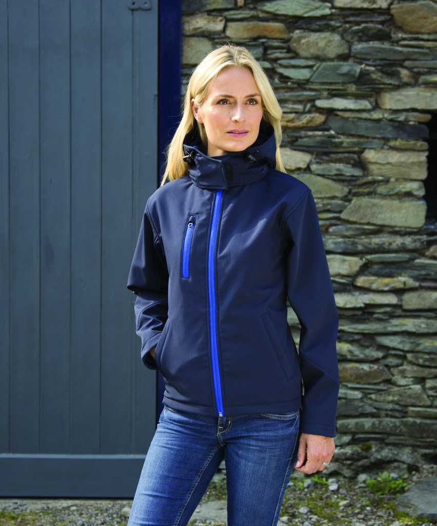R230F - Veste softshell TX Performance à capuche femme